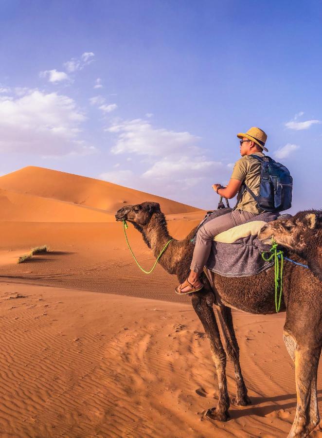 Hotel Merzouga Traditional Tents With Heating Exterior foto